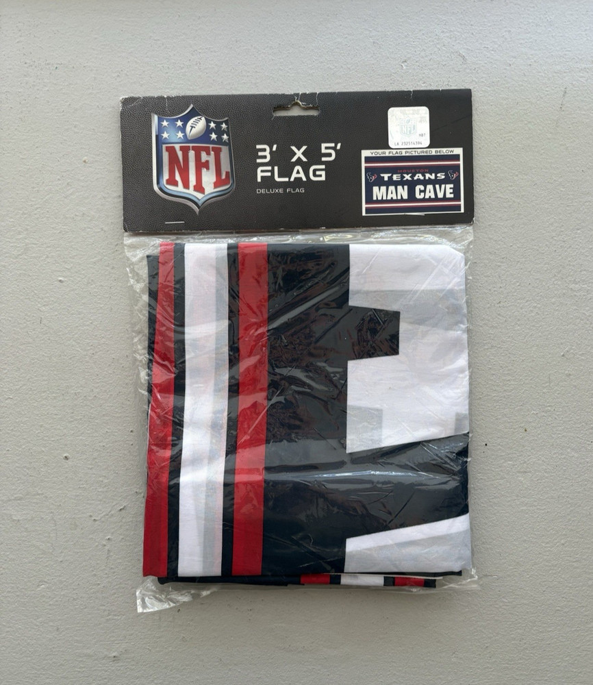 Houston Texans &lsquo;Man Cave&rsquo; NFL 3ft X 5ft Flag