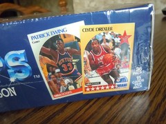 1990-91 NBA Hoops Series 1 Box 36 Packs Factory Sealed Case Fresh Michael Jordan