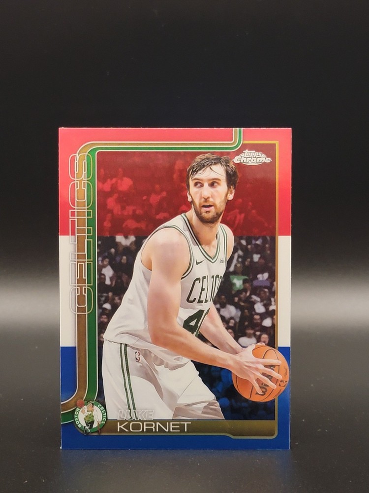 BARGAIN BIN: 2025 Topps Chrome Update Luke Kornet Red White Blue