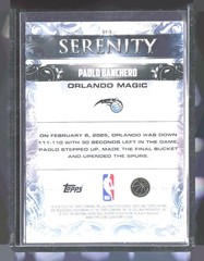 2025-26 Topps Chrome #SY-5 Paolo Banchero Serenity