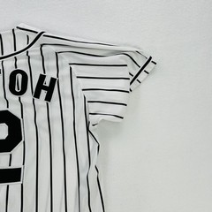Hanshin Tigers Jersey Mens Small White Japan NPB Baseball Hojoh 2 Mizuno