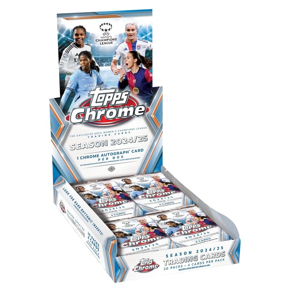 2024-25 Topps Chrome UEFA Women’s-Pick your Base (Buy 2, 1 Free | Free Shipping)