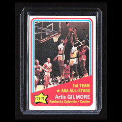 Artis Gilmore #251 1972-73 Topps Kentucky Colonels Vintage Basketball Card NBA