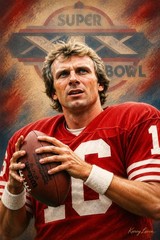 JOE MONTANA SUPER BOWL 19, 24 MVP CUSTOM 11&Prime;x7&Prime; ART PRINT ~ YOU CHOOSE – 49ers
