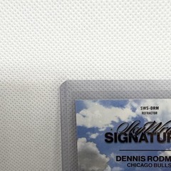 2025-26 Topps Chrome Dennis Rodman SkyWrite Signatures Refractor SWS-DRM