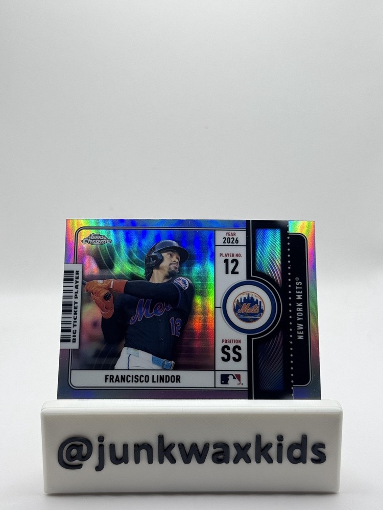 2026 Topps Chrome #BTP-10 Francisco Lindor Big Ticket Players
