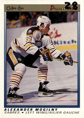 1990-91 O-Pee-Chee Premier #75 Alexander Mogilny