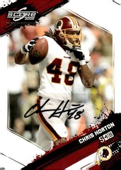 2009 Score Inscriptions #292 Chris Horton Autographs #/499