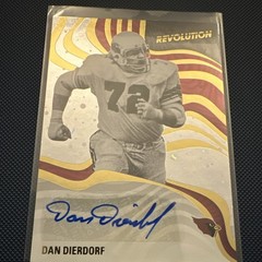Panini Revolution 2025 Dan Dierdorf Arizona Cardinals RSA-DDF Cosmo Autograph