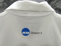 NCAA Championships Division II Port Authority Polo Shirt Men&rsquo;s XL White