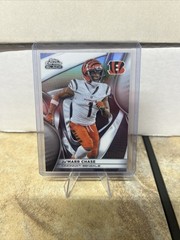 JA&rsquo;MARR CHASE 2025 TOPPS CHROME BLACK REFRACTOR /299 #24 BENGALS A Q5849