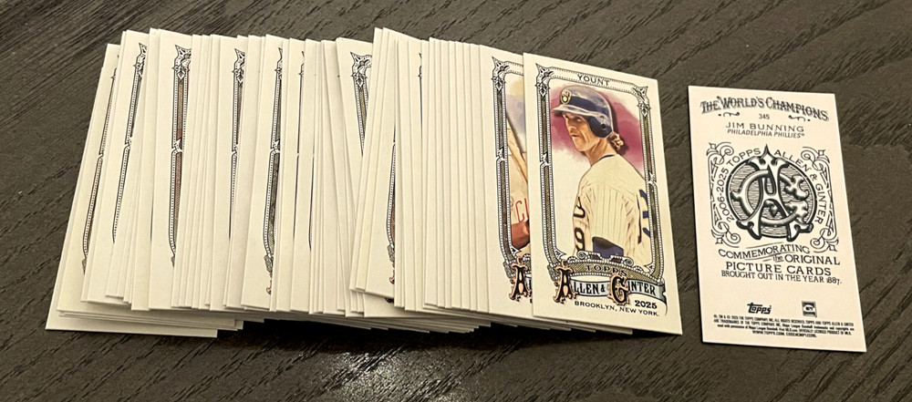 2025 Topps Allen & Ginter Mini A&G Back You Pick Compete Your Set