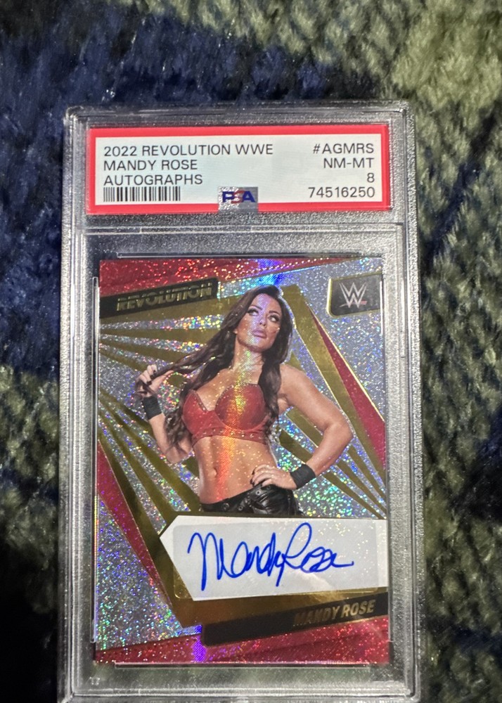 2022 Panini Revolution WWE – Autographs Mandy Rose #AG-MRS (AU)