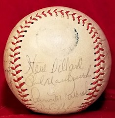 1978 Detroit Tigers Team Signed Ball Alan Trammell Jack Morris HOF Whitaker ROY