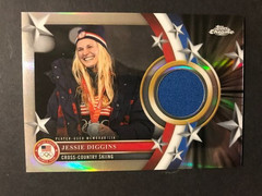 JESSIE DIGGINS 2026 Topps Chrome USA Skiing Winter Olympics PLAYER USED RELIC