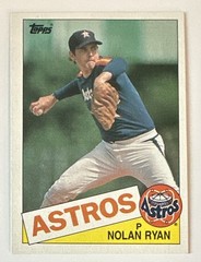1985 Topps Nolan Ryan Astros #760