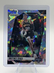 ❄️ 2024 WNBA Panini Prizm – Brittney Sykes #80 Ice Prizm – Washington Mystics
