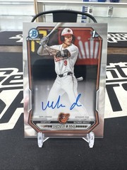 WEHIWA ALOY 2026 1ST BOWMAN CHROME PROSPECT ON CARD AUTO