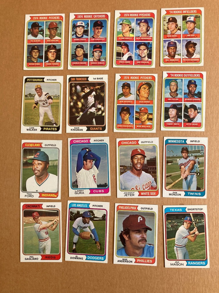 1974 Topps Baseball cards Set Builders # 600-659 EX to NM Original Owner
