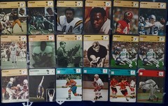 LOT 92 SPORTSCASTER CARDS HALL OF FAME BASEBALL BASKETBALL FOOTBALL HOCKEY