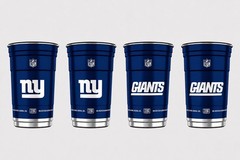 NFL Aluminum Cups 20 oz 4 Pack Choose Your Team Reusable Licensed Made in USA