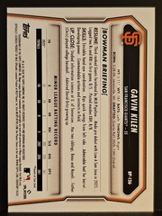 2026 Bowman Prospects #136 Gavin Kilen GIANTS