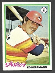 1978 TOPPS #677 Ed Herrmann HOUSTON ASTROS NM-MINT A