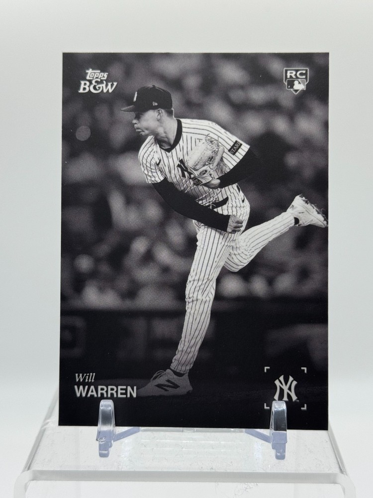 2025 Topps Black & White #34 WILL WARREN Base