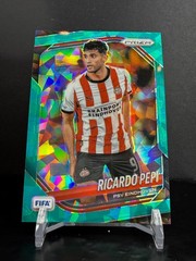 CZ2-865 – 2025-26 Panini Prizm FIFA – Ricardo Pepi #275 – /99 – Teal Cracked Ice
