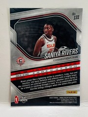 Saniya Rivers Connecticut Sun 2025 Prizm Panini RC Rookie #131