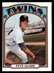 1972 Topps Baseball #501 Pete Hamm VG/EX *e1