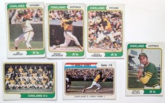 Choose From Oakland Athletics- 1972-1974- FREE SHIPPING- Most NM or Better