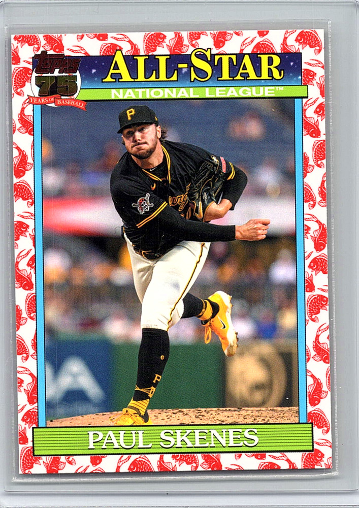 2026 Topps Series 2 Japan PAUL SKENES #91AS-39 Koi Fish PITTSBURGH PIRATES