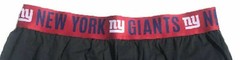New York Giants Mens Dark Grey Title Boxer Shorts