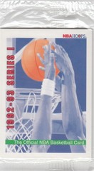 1992-93 NBA Hoops SEALED PROMO PACK 4 Cards – Magic Johnson Stockton Ewing QTY
