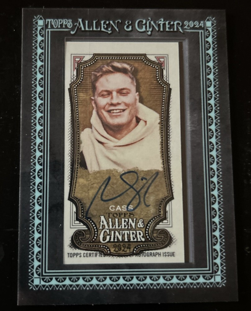 2024 Allen & Ginter Nicky Cass Blue Ink Auto #8/25 🔥🔥