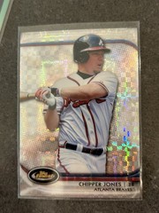 2012 Topps Finest Chipper Jones Refractor #58