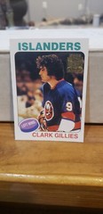 2002 Topps/OpeeChee Archives #199 Clark Gillies 1975 Reprint Card#35 NY Islander