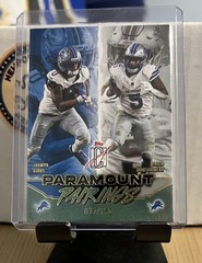 Topps 2025 Signature Class Paramount Pairings Gibbs/Montgomery PP-8 (/150)
