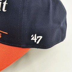 ‘47 Hitch Detroit Tigers MLB Adjustable Snapback Mens Hat Cap Orange Navy NEW