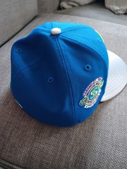 Chicago White Sox New Era 59FIFTY Cooperstown Blue Silver HAT CAP Size 7 3/8