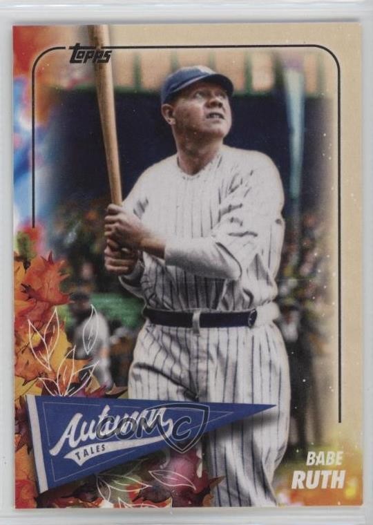 2024 Topps Update Autumn Tales Babe Ruth #AT-32 HOF 1l1a