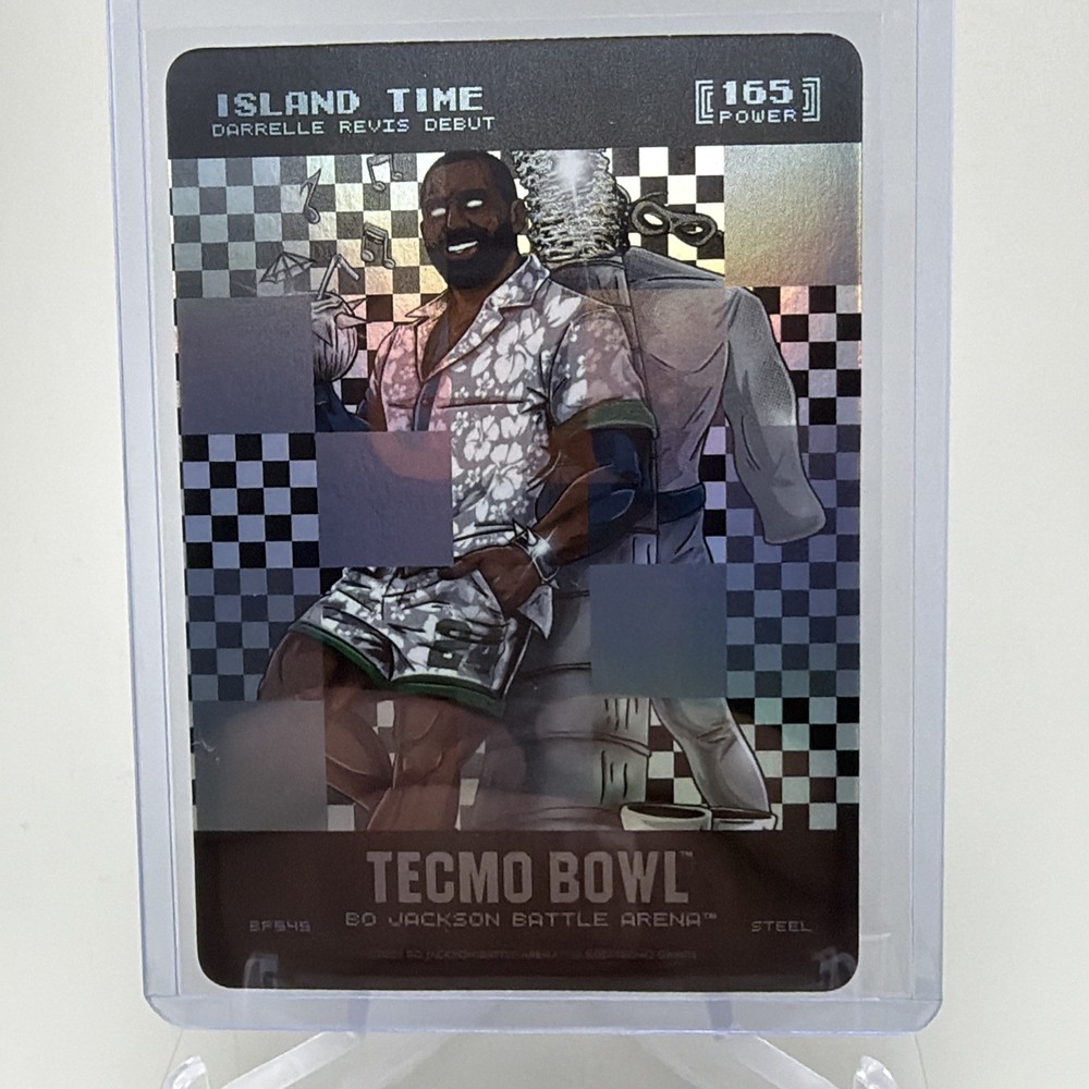 Bo Jackson Battle Arena Tecmo Bowl Big Pixel Island Time Darrelle Revis BP545