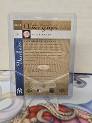 2004 Upper Deck Yankees Classics – Classic Scripts Dock Ellis #AU-14 (AU)
