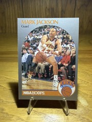 1990 Hoops Mark Jackson #205 NY Knicks – NM-Mint – MENENDEZ BROTHERS