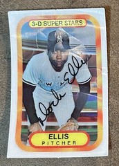 1977 Kellogg&rsquo;s Set-Break # 4 Dock Ellis Low Grade (cracks)