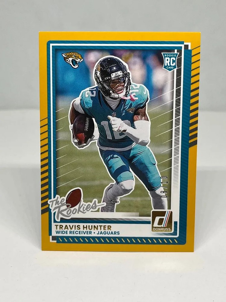 Travis Hunter 2025 Donruss Rookies & Highlights Gold /10 #DRH-40