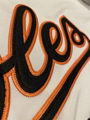 Cal Ripken Jr Baltimore #8 Jersey Men’s XL 2001 Orioles Home White Retro