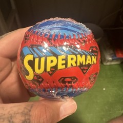 *RETIRED* DC Comics Superman Collectible Souvenir Baseball