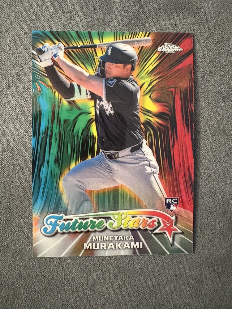 2026 Topps Chrome Baseball Munetaka Murakami Future Stars Rookie #FS-1 White Sox